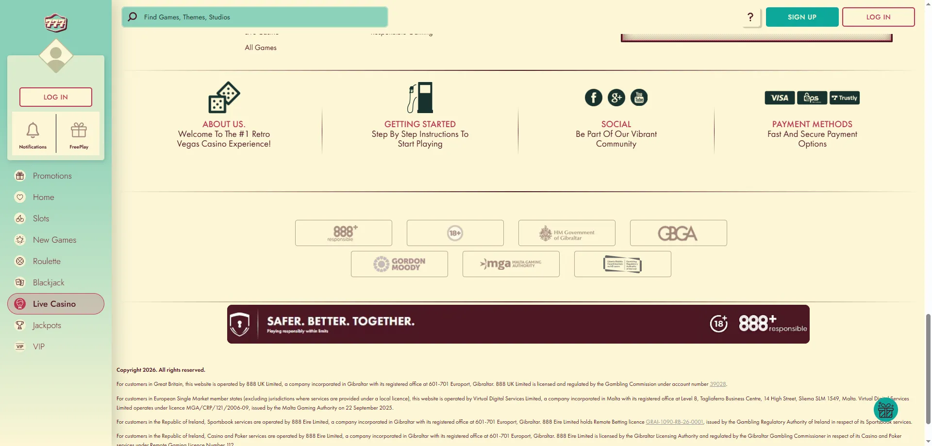 777 Casino mobile — play slots on smartphone and tablet